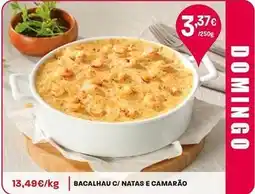 Intermarché Bacalhau c/natas e camarão promoção