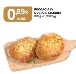 Intermarché Foccacia c/queijo e alecrim promoção
