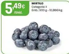 Intermarché Mirtilo promoção