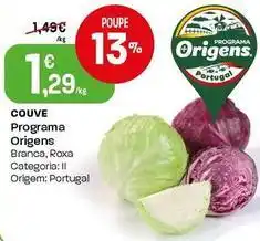Intermarché Programa origens - couve promoção