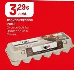 Intermarché Porsi - 12 ovos frescos promoção