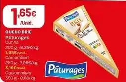 Intermarché Páturages - queijo brie promoção