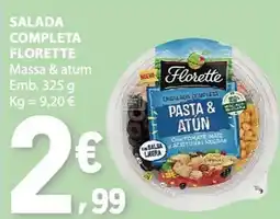 E.Leclerc Salada completa florette massa & atum promoção