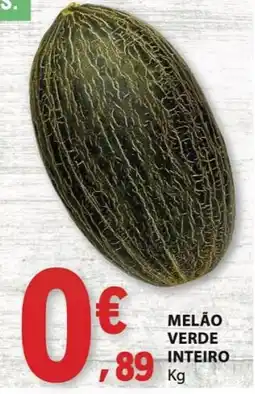 E.Leclerc melão verde inteiro promoção
