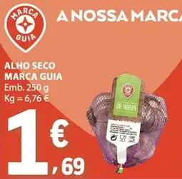 E.Leclerc Alho seco marca guia promoção