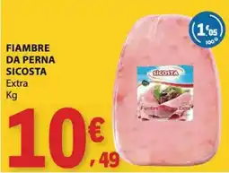 E.Leclerc Fiambre da perna sicosta extra promoção