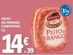E.Leclerc Peito de frango campo frrio promoção