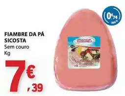 E.Leclerc Fiambre da pá sicosta promoção