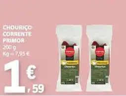 E.Leclerc Chouriço corrente primor promoção