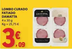 E.Leclerc Lombo curado fatiado damatta promoção