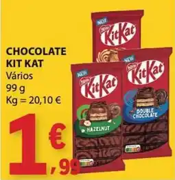 E.Leclerc Chocolate kit kat promoção
