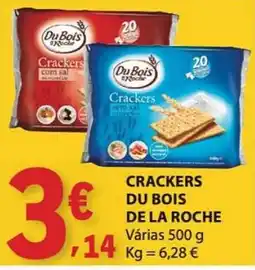 E.Leclerc Crackers du bois de la roche promoção