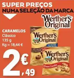 E.Leclerc Werther's Original Caramelos Clássico promoção