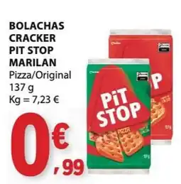 E.Leclerc Bolachas cracker pit stop marilan promoção