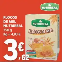 E.Leclerc Flocos de mel nutrireal promoção