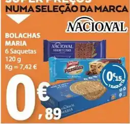 E.Leclerc Bolachas maria nacional promoção