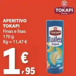 E.Leclerc Aperitivo tokapi finas e lisas promoção