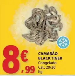 E.Leclerc Camarão black tiger promoção