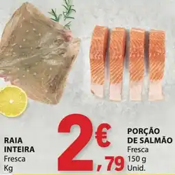 E.Leclerc Raia inteira fresca promoção