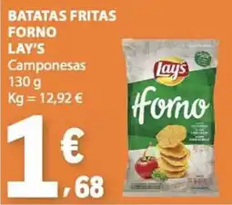 E.Leclerc batatas fritas forno lay's camponesas promoção