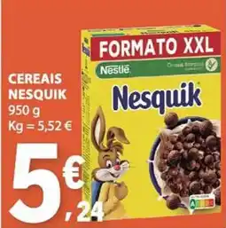 E.Leclerc Cereais nesquik promoção