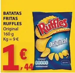 E.Leclerc batatas fritas ruffles original promoção