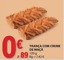 E.Leclerc Trança com creme de maçã promoção