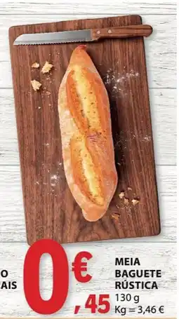 E.Leclerc Μεια baguete rústica promoção