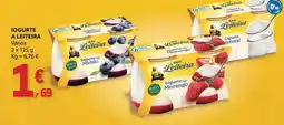 E.Leclerc Iogurte a leiteira promoção