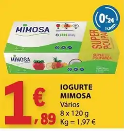 E.Leclerc Iogurte mimosa promoção
