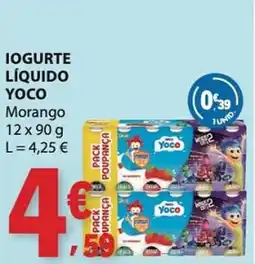 E.Leclerc Iogurte líquido yoco morango promoção