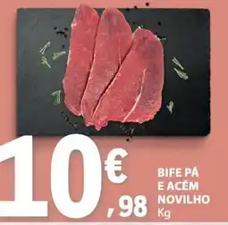 E.Leclerc Bife pá e acém novilho promoção