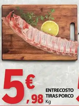 E.Leclerc Entrecosto tiras porco promoção