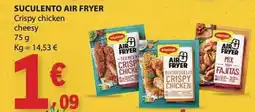 E.Leclerc Suculento air fryer crispy chicken cheesy promoção