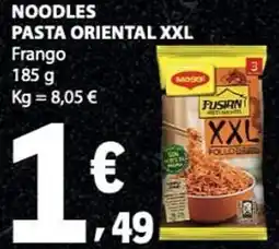 E.Leclerc Maggi Fusian Pasta Oriental XXL Frango promoção
