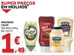 E.Leclerc Maionese calvé Top down promoção