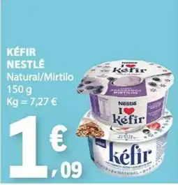 E.Leclerc Kéfir Nestlé Natural/Mirtilo promoção