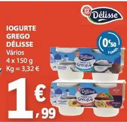 E.Leclerc Iogurte grego délisse promoção