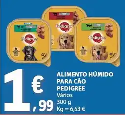 E.Leclerc Alimento húmido para cão pedigree promoção