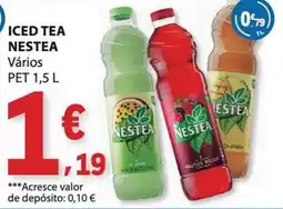 E.Leclerc Iced tea nestea promoção
