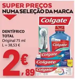 E.Leclerc Colgate dentífrico total promoção
