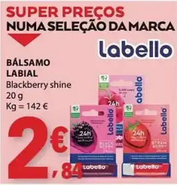 E.Leclerc Bálsamo labial labello blackberry shine promoção