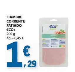 E.Leclerc Fiambre corrente fatiado eco+ promoção