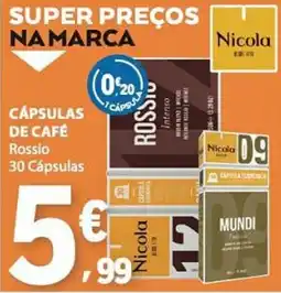 E.Leclerc Cápsulas de café rossio promoção