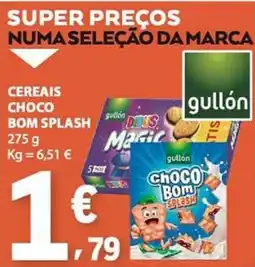 E.Leclerc gullón choco bom splash promoção