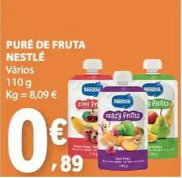 E.Leclerc puré de fruta nestlé promoção