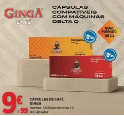 E.Leclerc Cápsulas de café ginga promoção