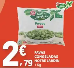 E.Leclerc Favas congeladas notre jardin promoção
