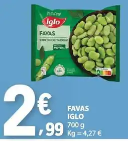 E.Leclerc favas iglo promoção