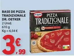 E.Leclerc Base de pizza tradicional dr. oetker promoção
